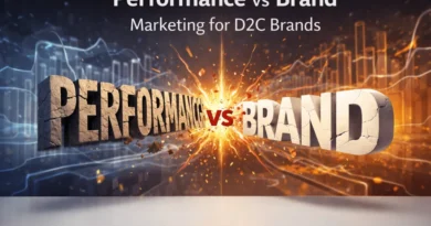 Performance vs Brand Marketing for D2C Brands - The D2C Pulse