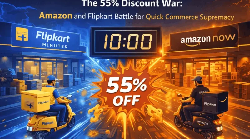 Amazon and Flipkart battle for Quick Commerce - The D2C Pulse