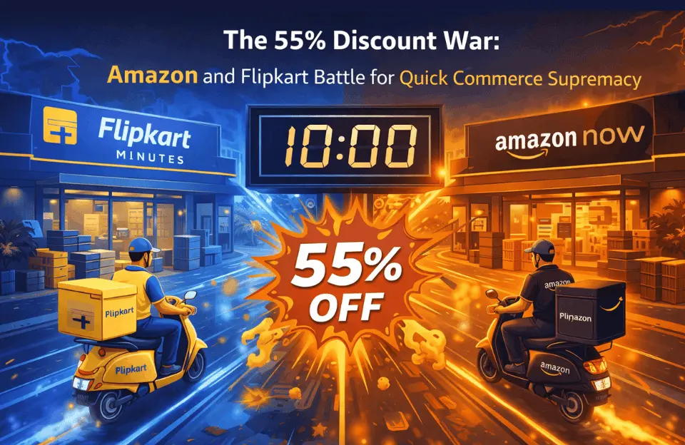 Amazon and Flipkart battle for Quick Commerce - The D2C Pulse