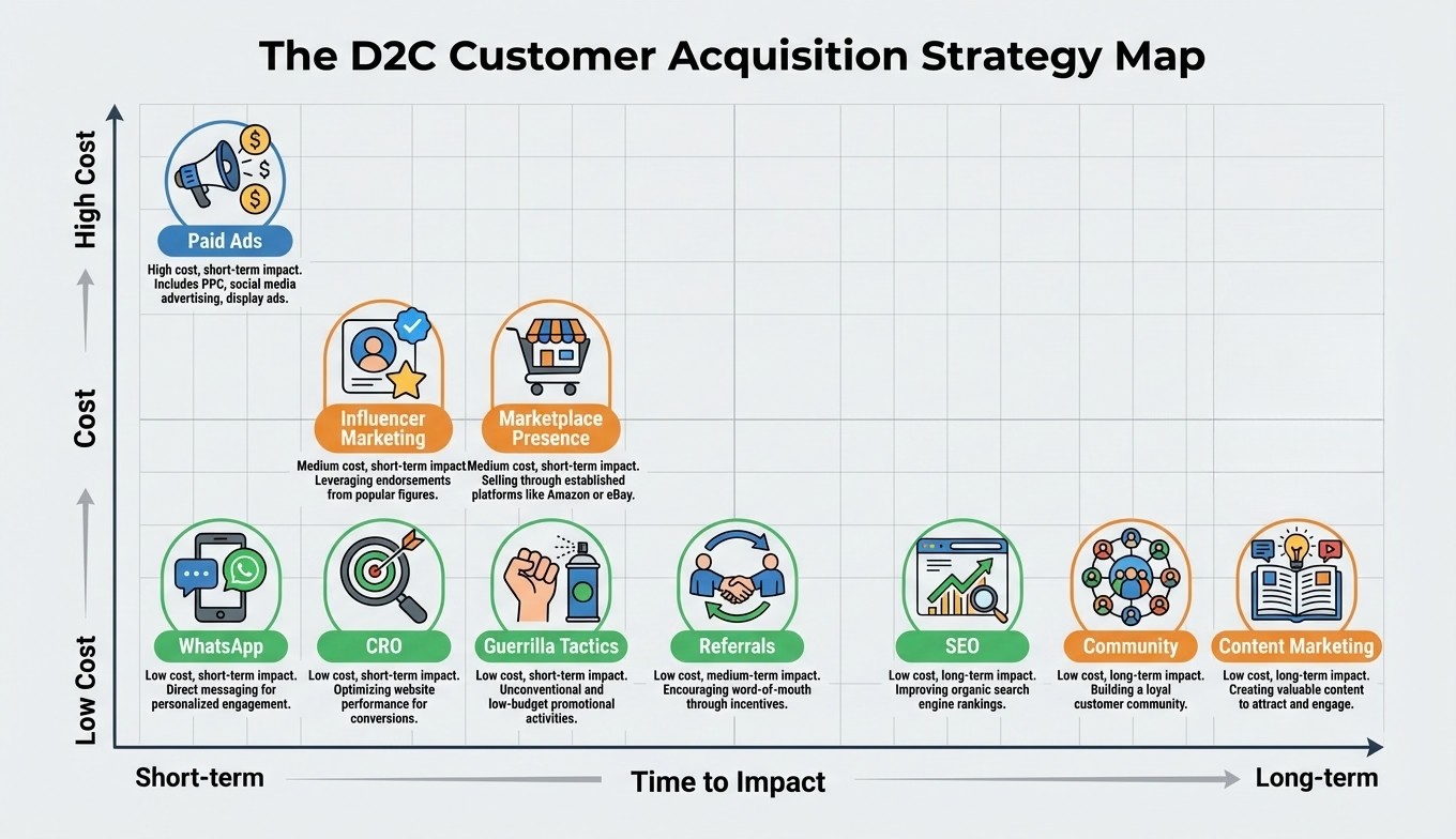 Customer Acquisition Strategies for D2C - The D2C Pulse