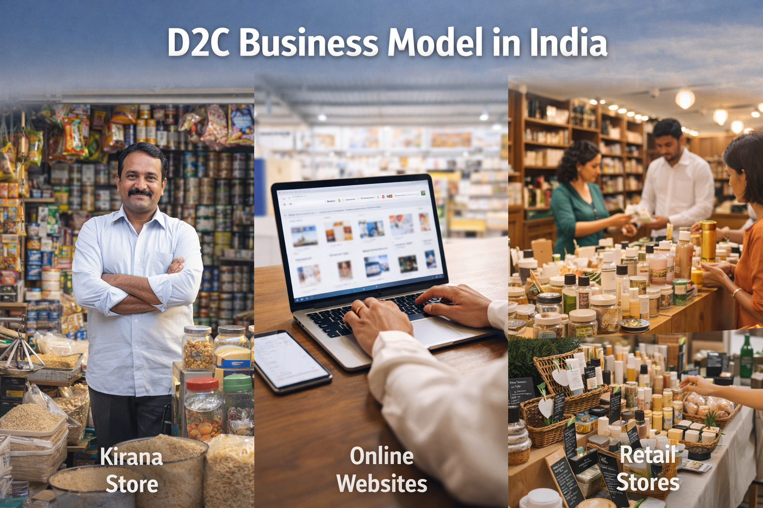 Various D2C business models in India