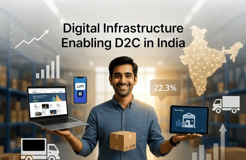 Digital Infrastructure Enabling D2C in India: Main Image - The D2C Pulse