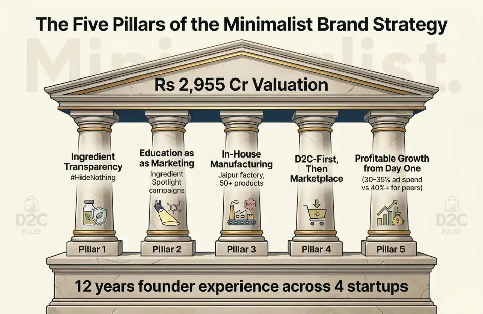 The Five Pillars of the Minimalist Brand Strategy - The D2C Pulse