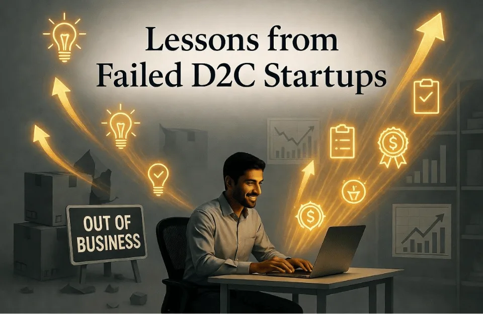 Lessons from failed D2C Startups - Main Image - The D2C Pulse