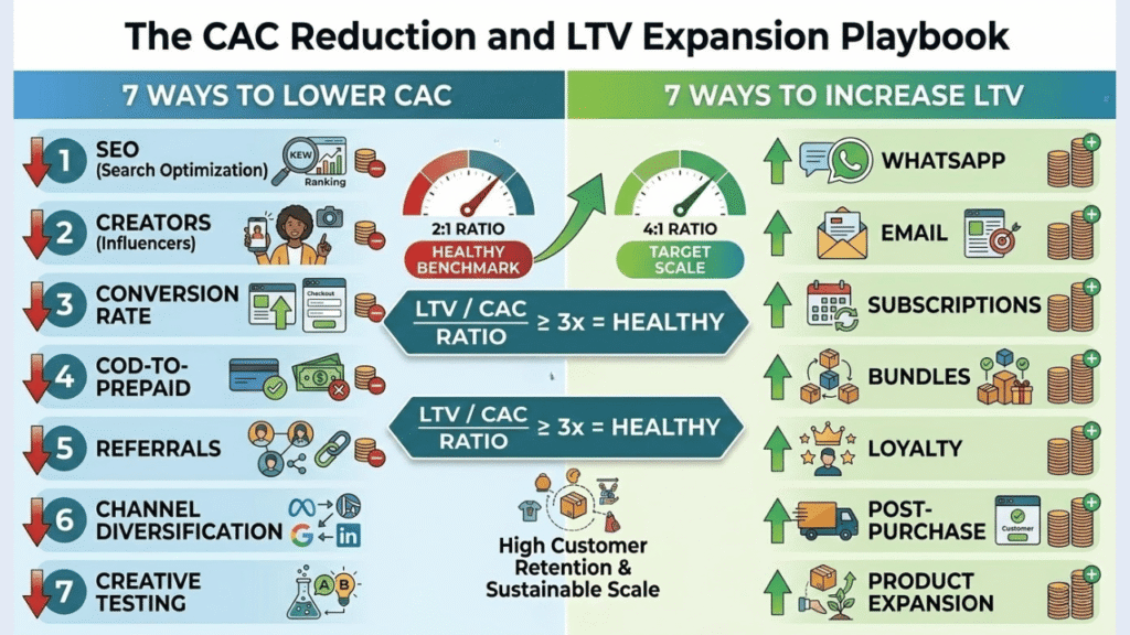The CAC Reduction and LTV Expansion Playbook - The D2C Pulse