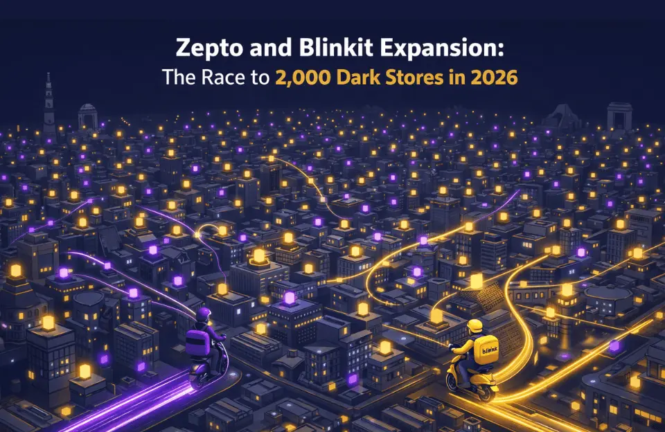 The Zepto-Blinkit Surge: Scaling to 2,000 Dark Stores in 2026 - The D2C Pulse