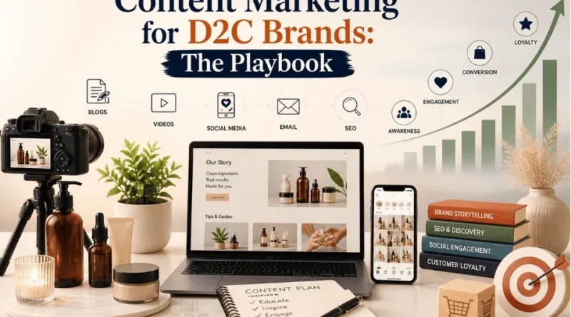 Content Marketing for D2C Brands- Playbook - The D2C Pulse