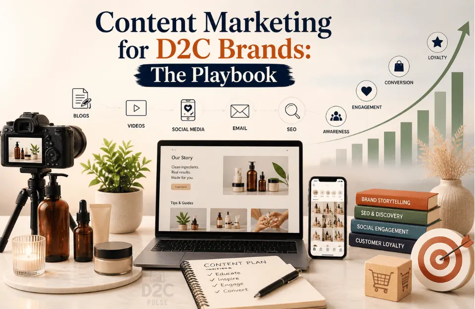 Content Marketing for D2C Brands- Playbook - The D2C Pulse