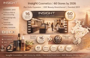 Insight Cosmetics plans 60 exclusive brand outlets by 2026 end - The D2C Pulse
