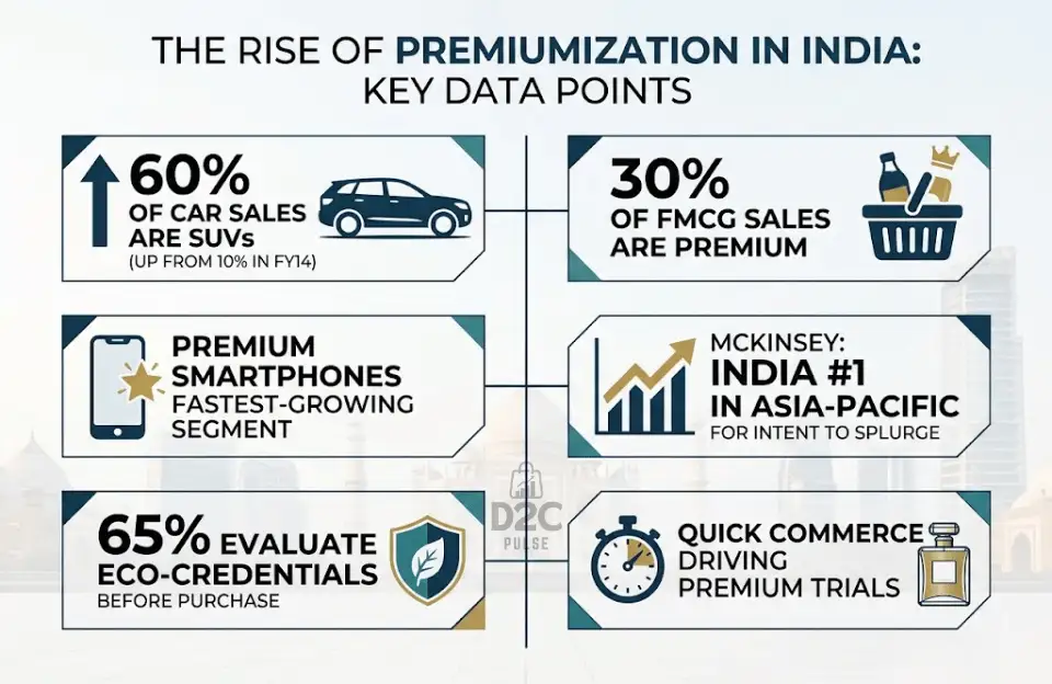 The Rise of Premiumization in India: Key Data Points - The D2C Pulse