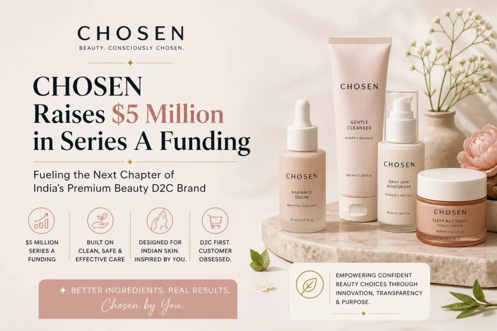 Chosen Raises 5M Funding - The D2C Pulse