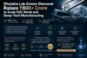 Dholakia Lab Grown Diamond Funding - The D2C Pulse