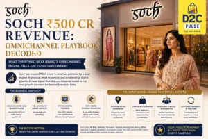 Soch Crosses 500Cr Revenue milestone - The D2C Pulse